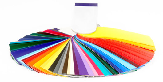 Wide range of colours schemes